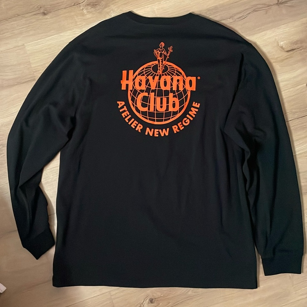 Atelier New Regime x Havana Club Black Sweatshirt.‎ XL. EUC.